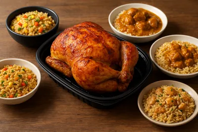 コストコ ロティサリーチキンでご飯アレンジ7選！炊き込み・ピラフ・カレーで無駄なく使い切る