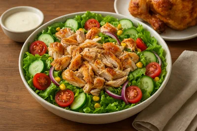 コストコのロティサリーチキンで作る絶品アレンジサラダ！簡単レシピと保存方法を完全解説