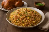 コストコのロティサリーチキンで作る絶品チャーハン！簡単アレンジレシピと活用術を徹底解説