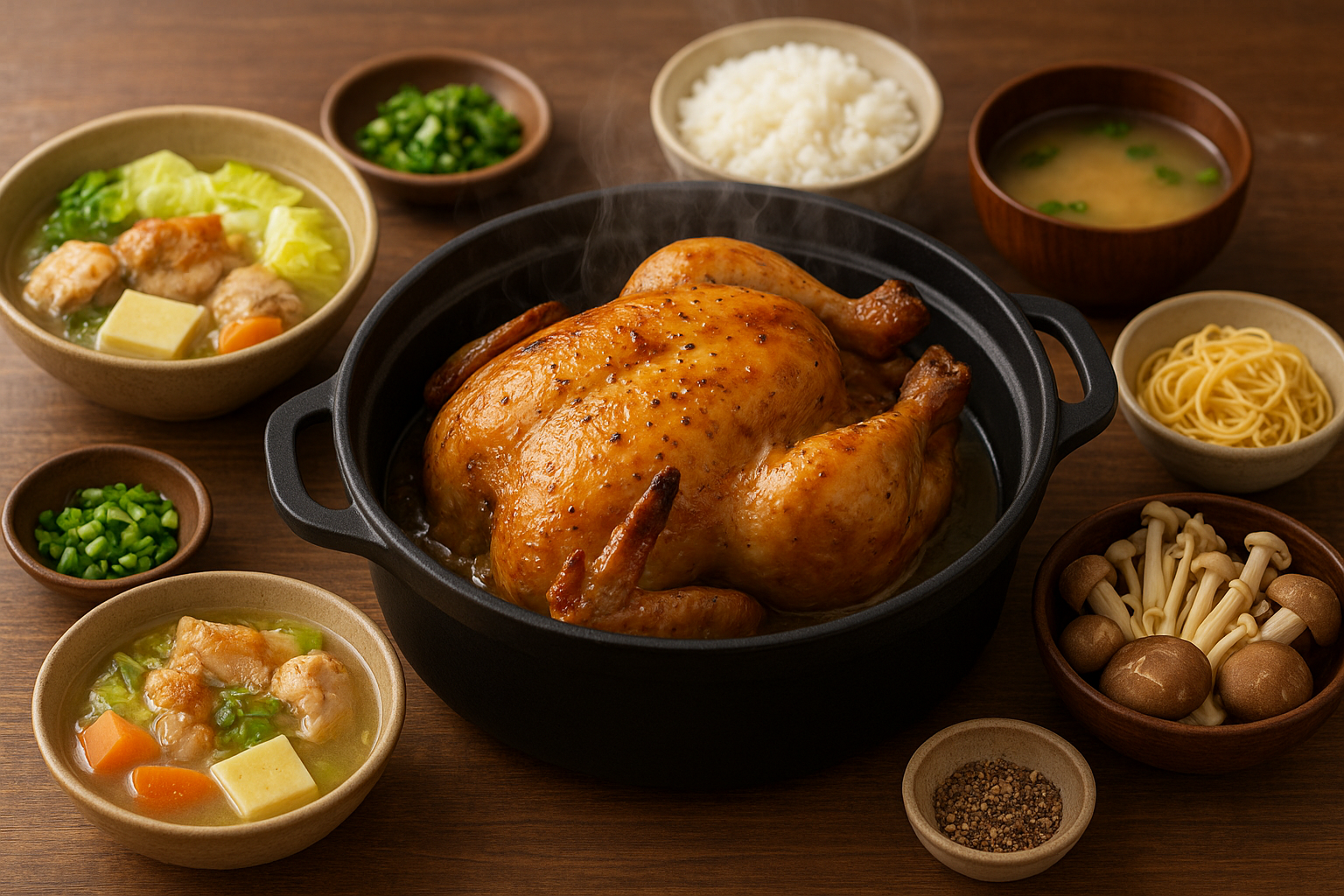 コストコのロティサリーチキンで作る鍋レシピ完全ガイド｜骨まで活用！7種のアレンジで無駄なく楽しむ方法