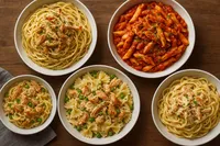 コストコのロティサリーチキンで作る絶品パスタ7選｜余ったチキンを無駄なく活用する簡単アレンジレシピ