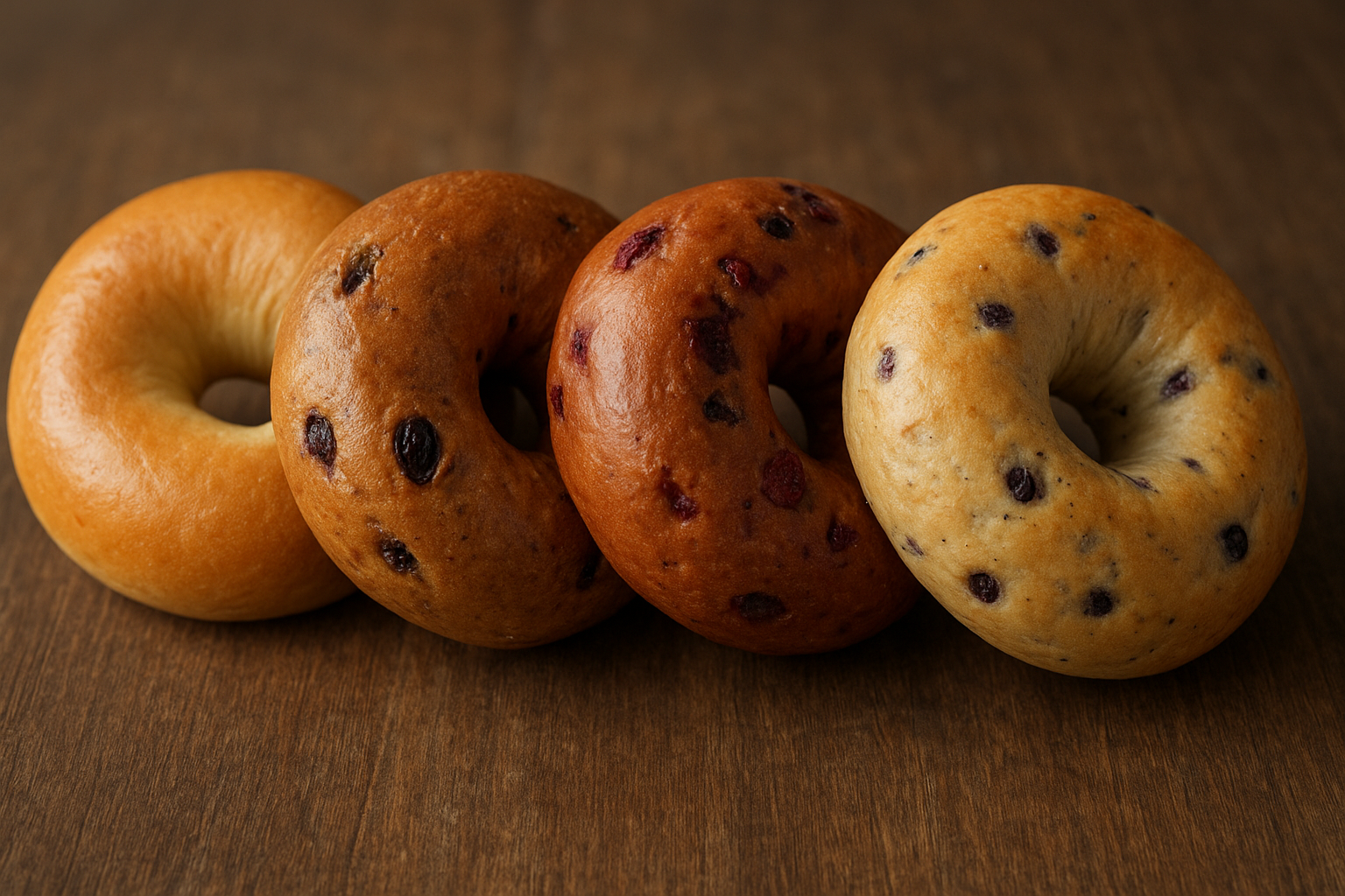 コストコのベーグル全種類カロリー徹底比較!プレーン・シナモンレーズン・クランベリーブルーベリー各フレーバーの栄養成分と糖質を解説