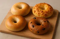 コストコのベーグル全種類カロリー一覧！プレーン・シナモンレーズン・チーズ比較表と低カロリー活用法