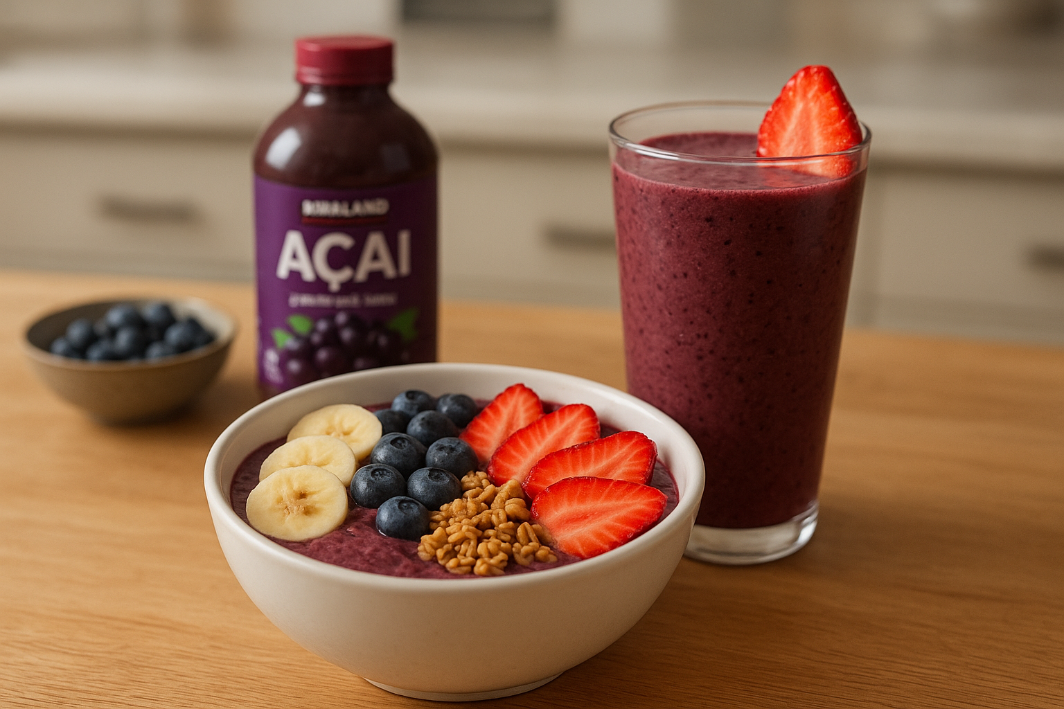 コストコのアサイージュースで作る!本格アサイーボウル&スムージーの作り方|失敗しないコツも解説