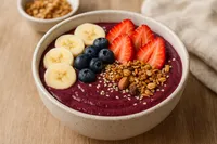 コストコ冷凍アサイーで作るもったりアサイーボウルの作り方｜ヨーグルトで簡単プロの味