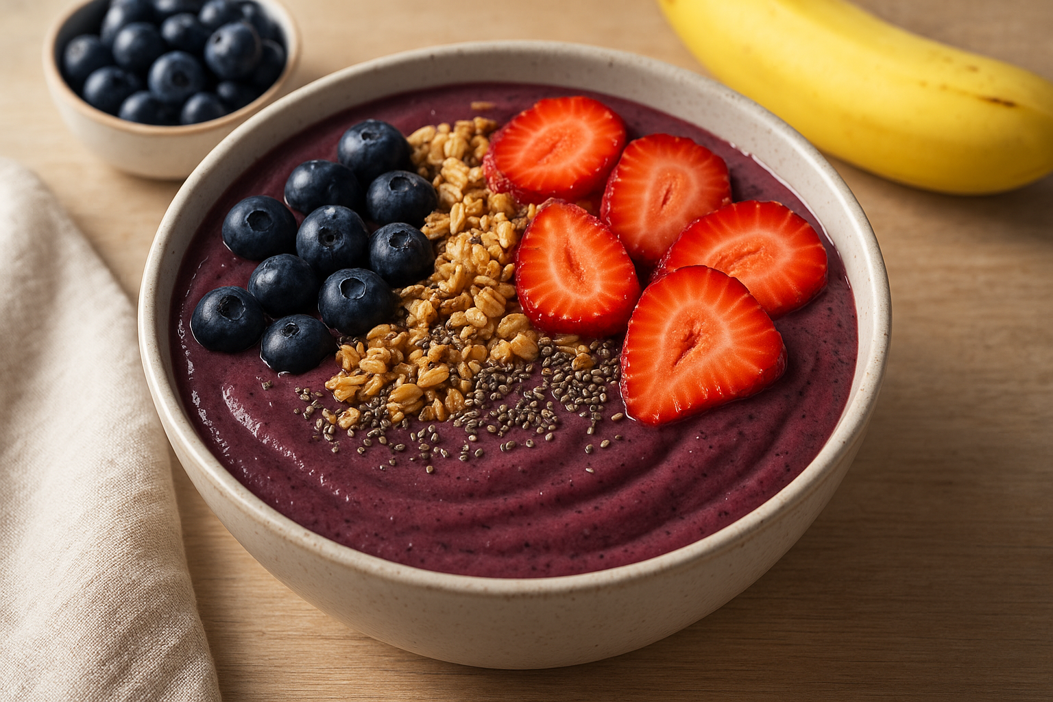 コストコのアサイーで作る!バナナなしアサイーボウルの作り方完全ガイド【初心者向け】