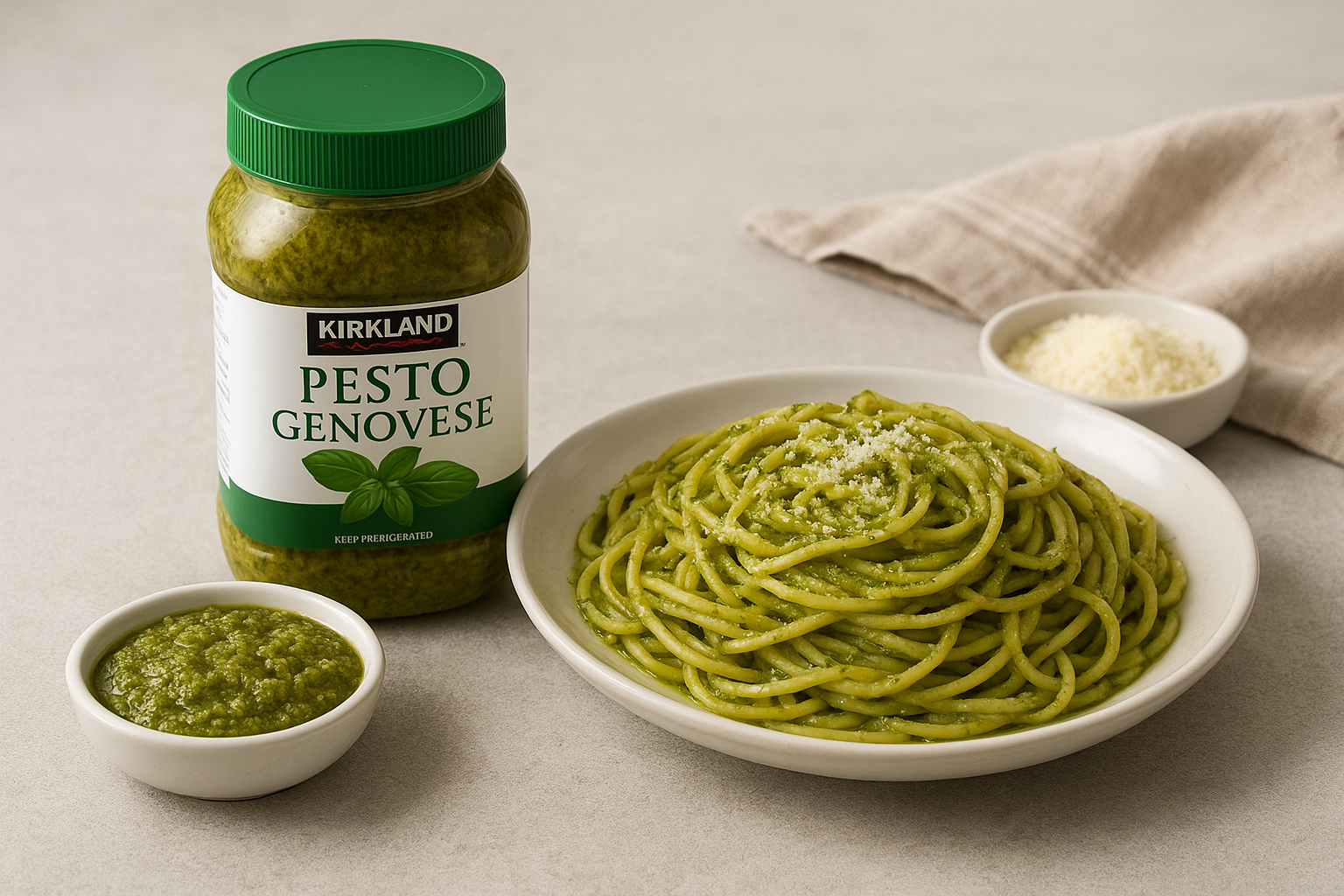 コストコ ジェノベーゼソースの使い方完全ガイド | 基本パスタから時短アレンジ15選まで徹底解説