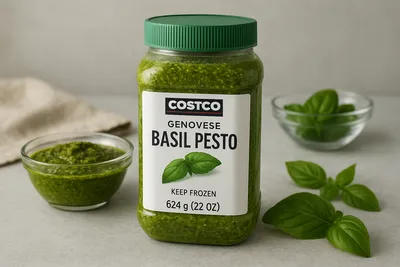 コストコのジェノベーゼソース冷凍保存術｜624gバジルペーストを長期保存する3つの方法と活用レシピ