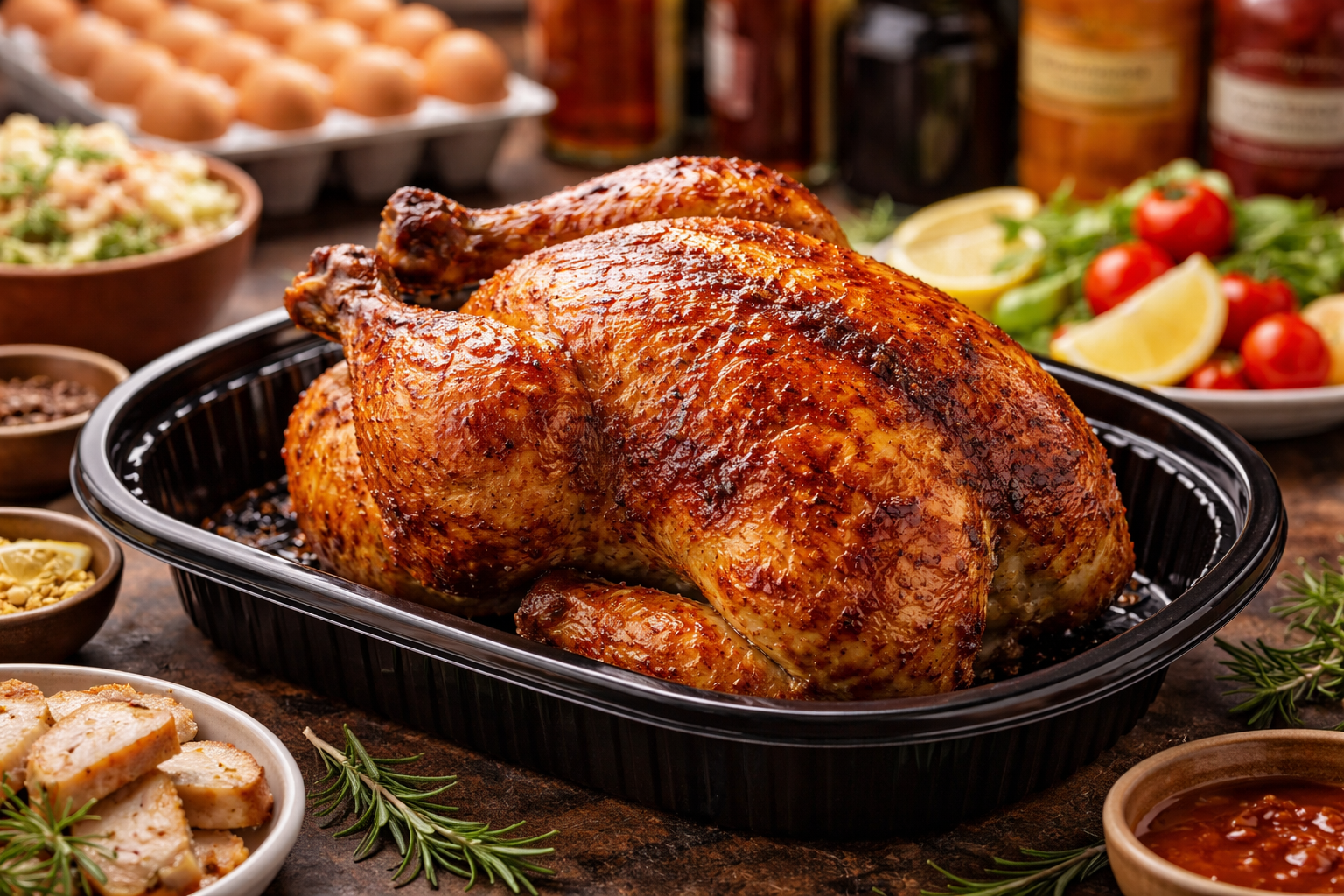 🍗 ロティサリーチキンの特徴と味の評価