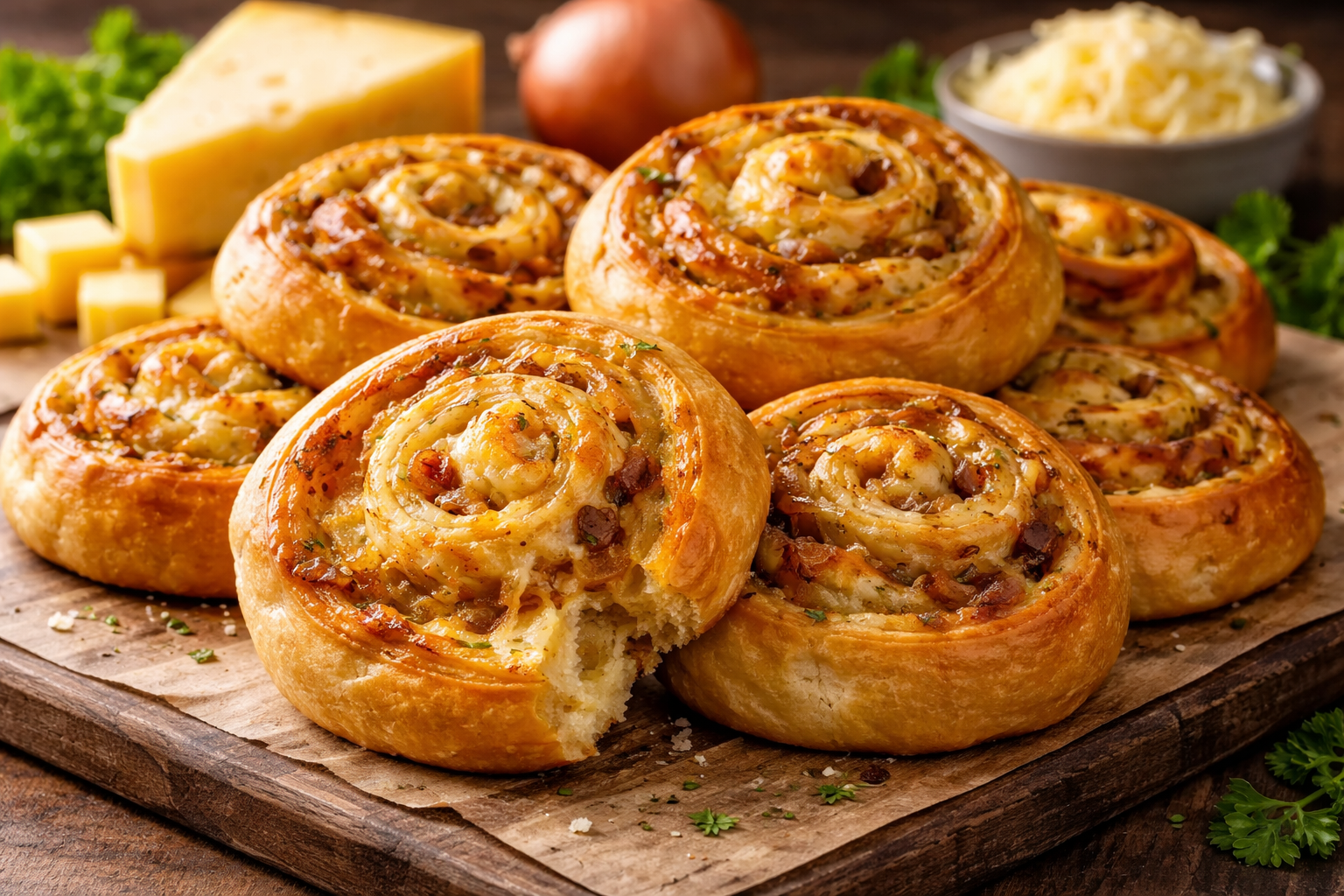 チーズオニオンスワールのメリット ✅