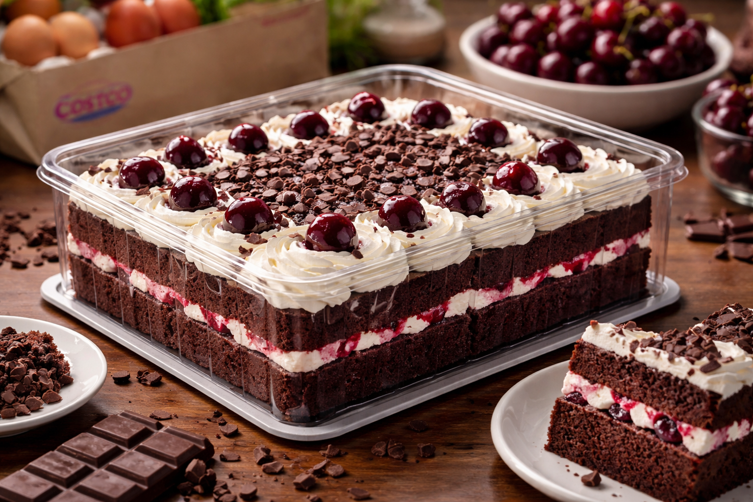 💰 コストコ ブラックフォレストケーキの価格と内容量