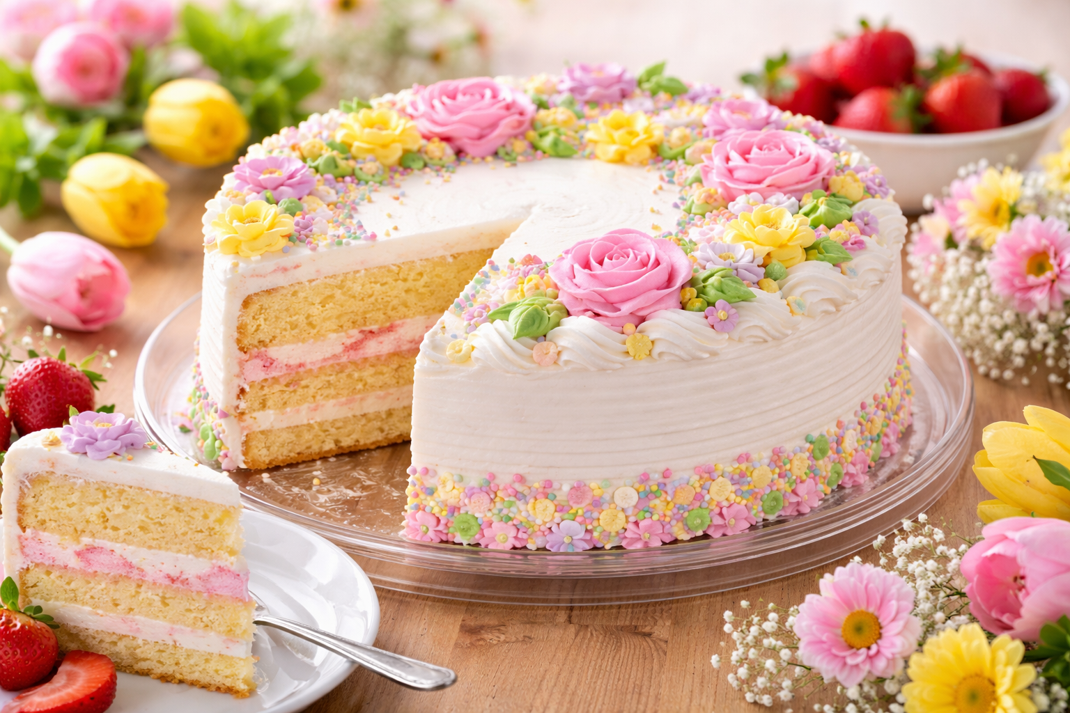 ✅ スプリングバーケーキのメリット