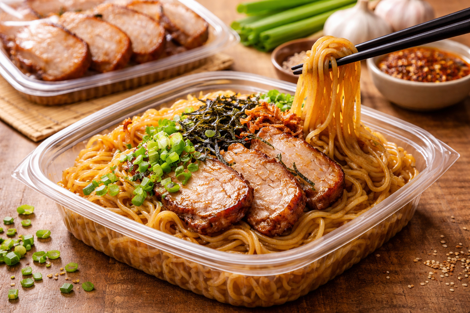 🥩 コストコ チャーシュー油そばの特徴と味の評価