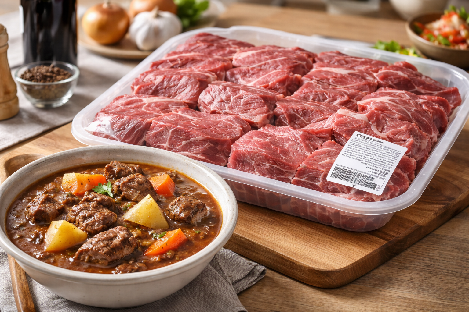 💰 コストコ牛肩ロースのシチューの価格と内容量