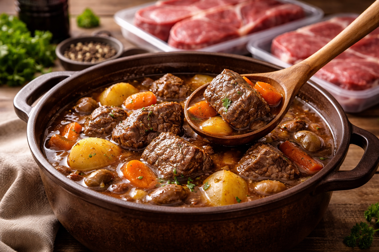 ✅ コストコ牛肩ロースのシチューのメリット