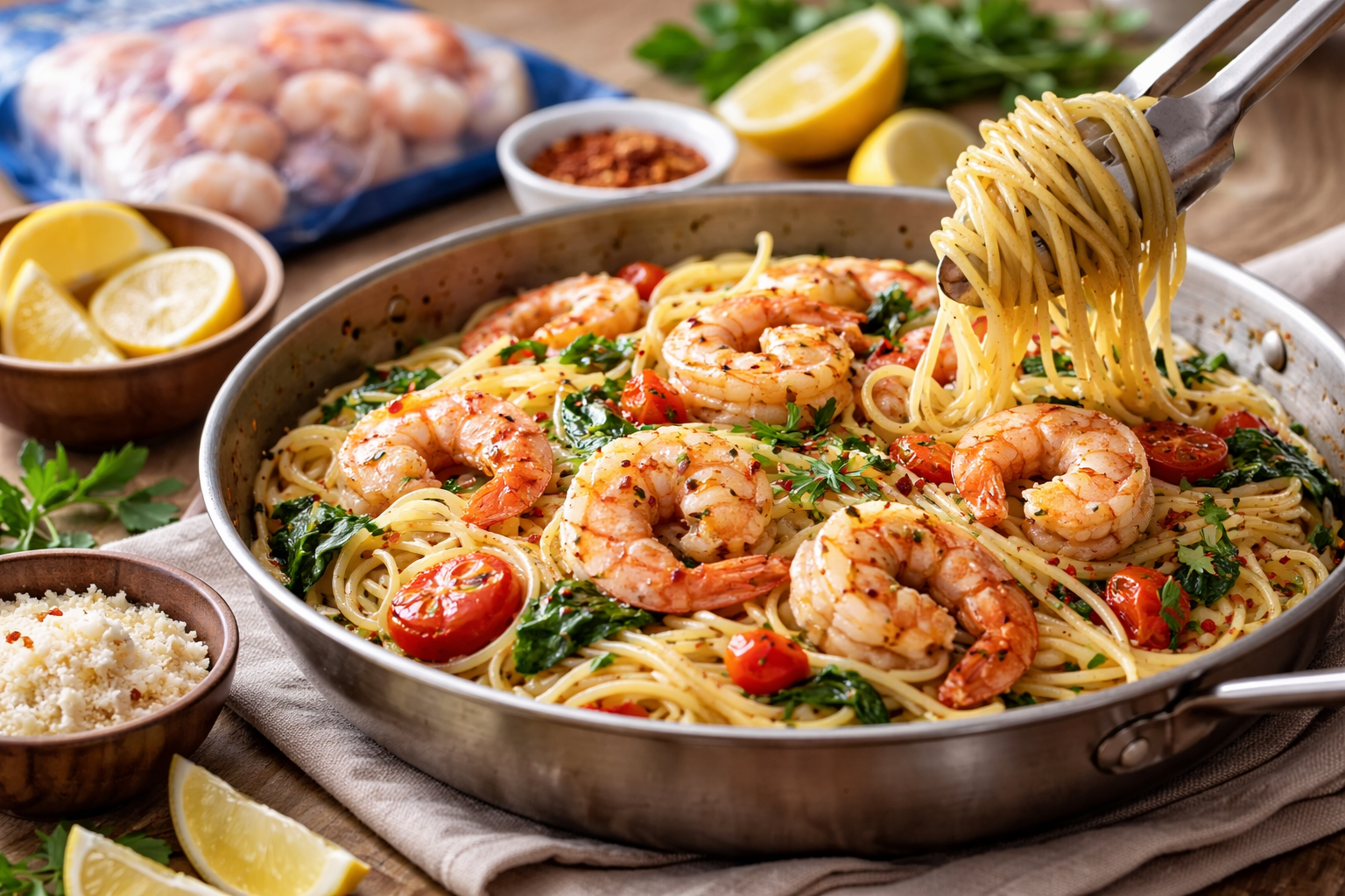 📝 人気のコストコエビパスタレシピ