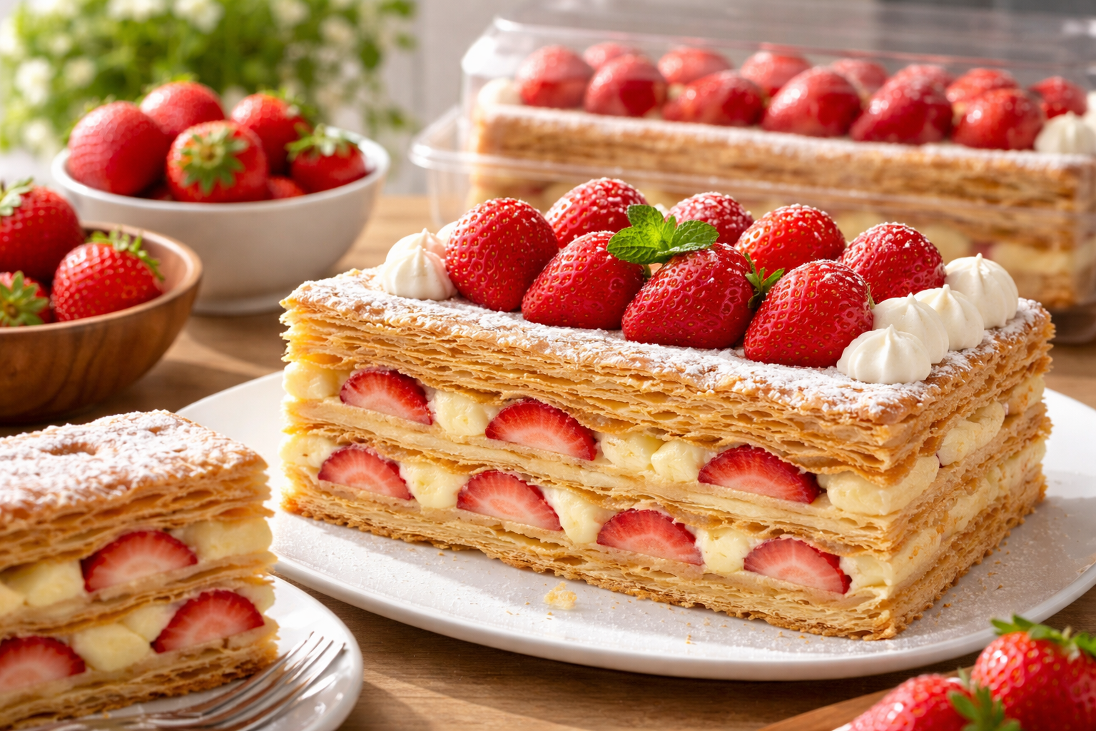 コストコ いちごのミルフィーユのメリット ✅