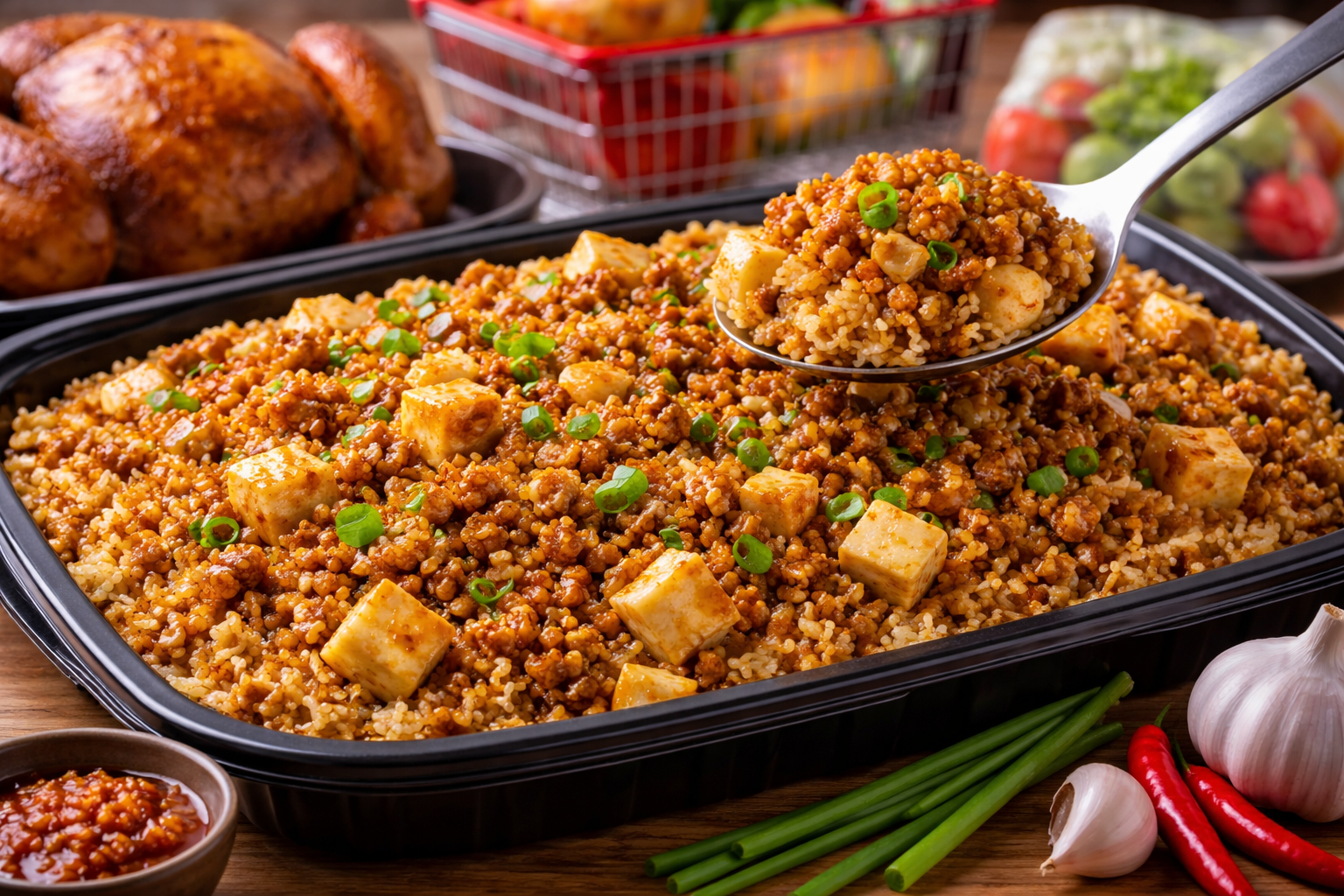 🍗 コストコ麻婆チャーハンの特徴と味の評価