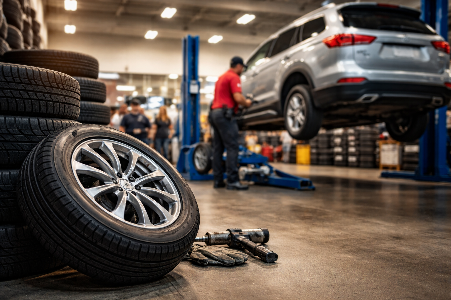 🕐 コストコのタイヤ交換：実際の待ち時間はどれくらい？